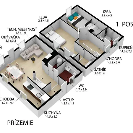 Drevenica Borovica Apartment